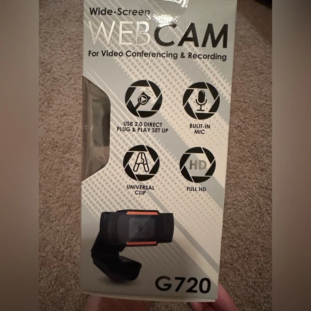 Office by Gabba Goods Wide-Screen Webcam